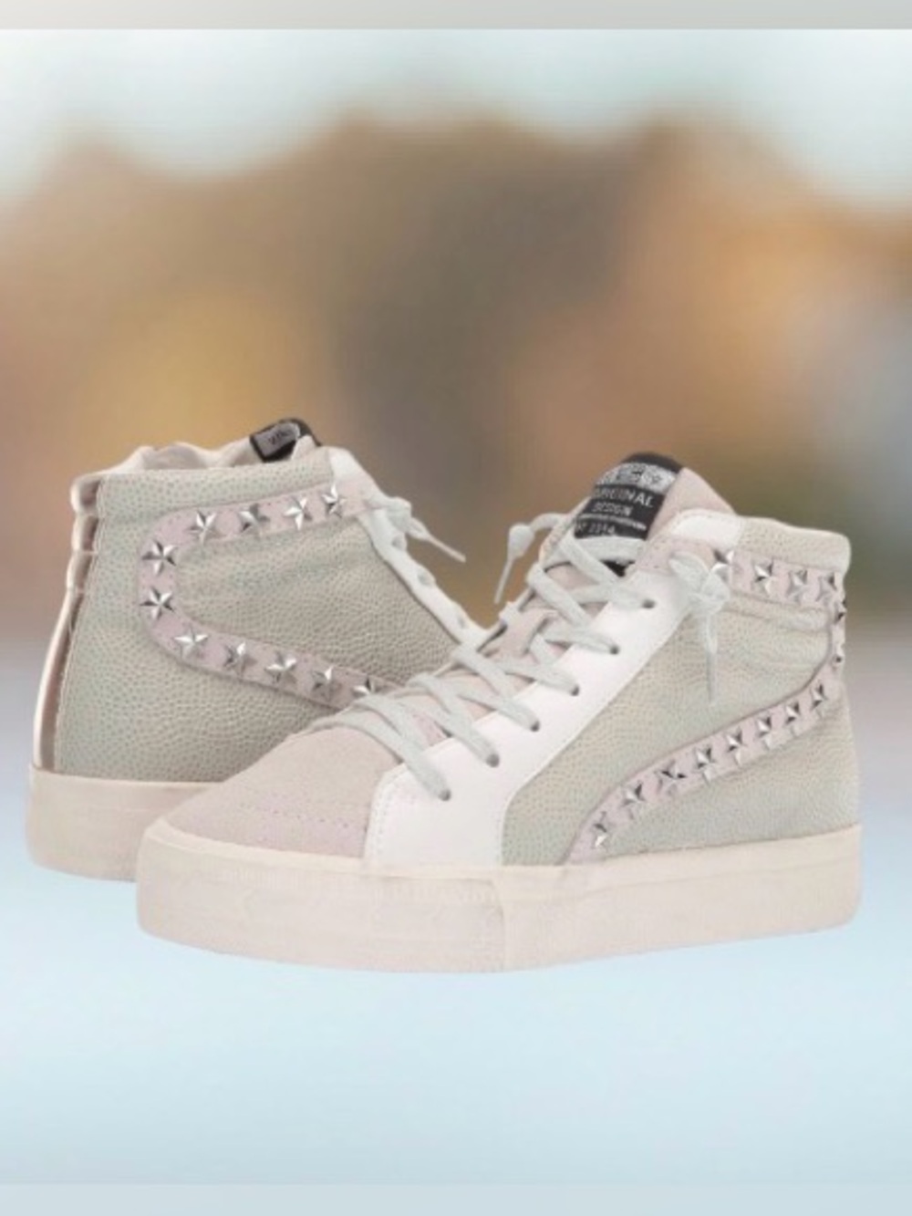 VINTAGE HAVANA FLAIR HIGH top STAR SNEAKERS women’s shoes size 7